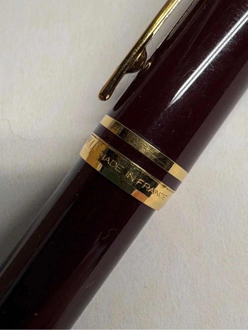 Vintage Waterman Le Man 200 IDEAL Fountain Pen 18K Gold Nib